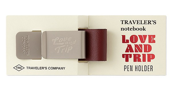 Traveler's Company Love and Trip Red LE Penholder - Notebook